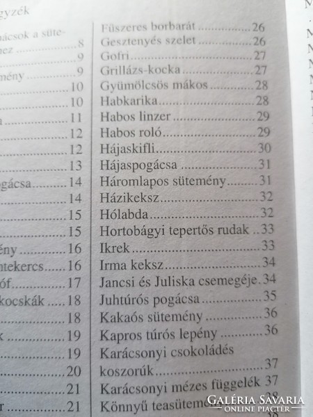 Mózes István Miklós:  A 100 legjobb sütemény 2000-res kiadás.