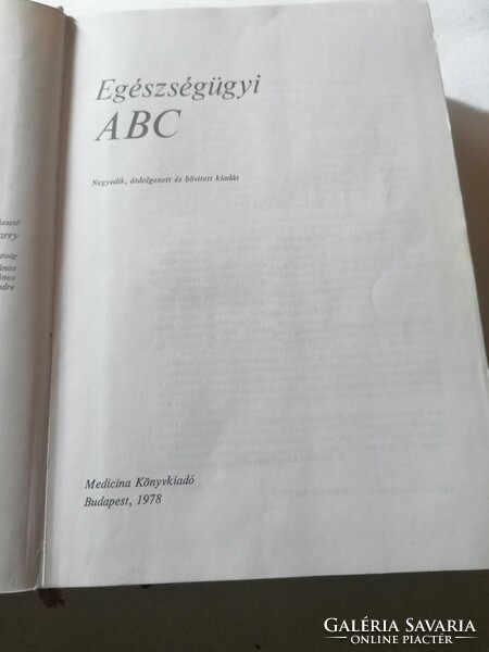 Egészségügyi ABC   1978.