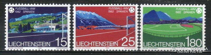 Liechtenstein 0395 mi 799-801 post office EUR 3.00