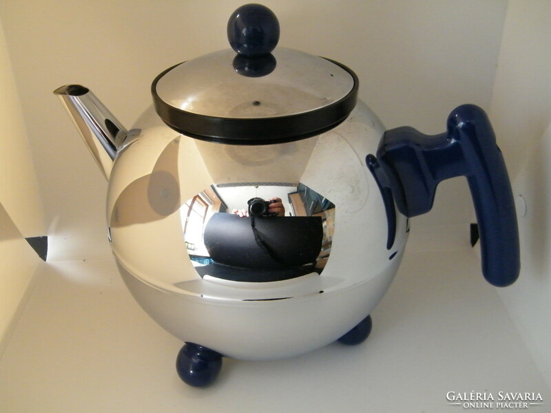 Bredemeijer 1.2 Liter inox double-walled teapot with filter