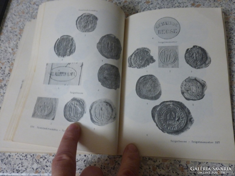 Seals of Pest county 1381-1876