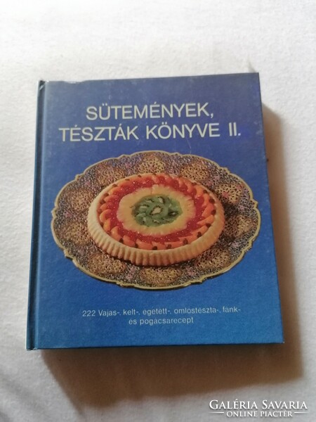 Sütemények, tészták könyve I-II.     1988.