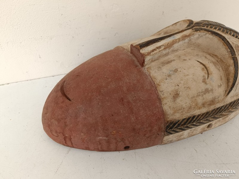 Antik afrikai patinás fa maszk Pende népcsoport Kongó africká maska 731 dob 44 8715