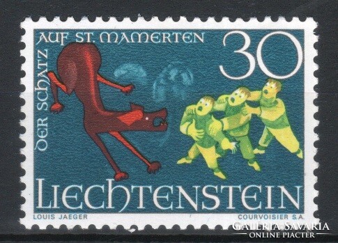Liechtenstein  0320 Mi 497 postatiszta       0,40 Euró