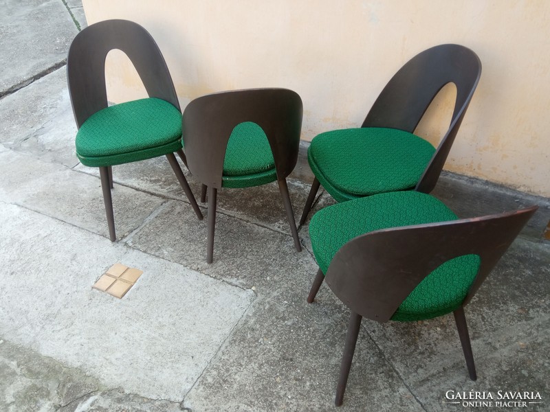 Antonin Suman Tátra székei, 4 db mid century étkezőszék