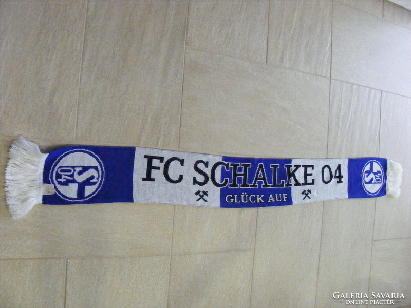 Fc schalke 04 glüch auf fan scarf, fan scarf, from collection.
