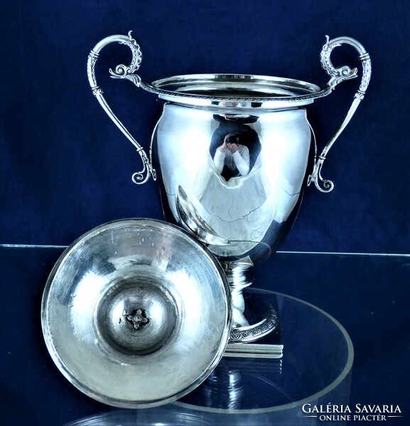 Curio!!!, Antique silver sugar bowl, Paris, 1809 - 1819!!!
