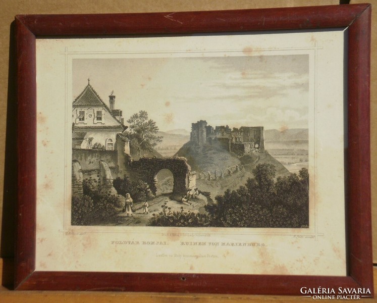 Ludwig Rohbock (1824-1893): Earth Castle (Lake Balaton)
