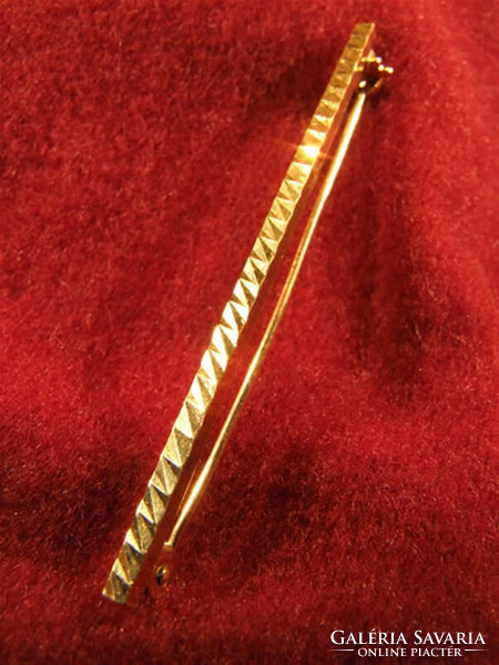 American Brand Gold Plated Metal Badge (080812)
