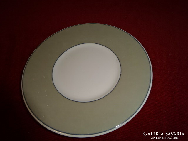 R Bavaria német porcelán teáscsésze alátét, átmérője 14,7 cm. Jókai.