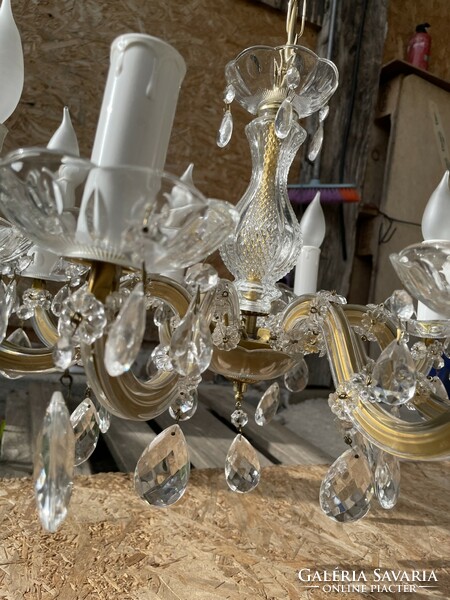 Beautiful glass chandelier