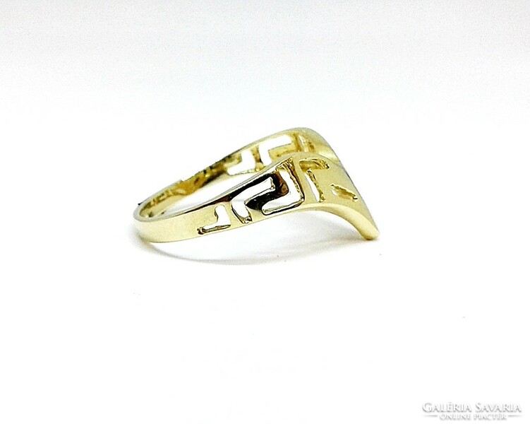 Gold vicarious ring (zal-au122919)