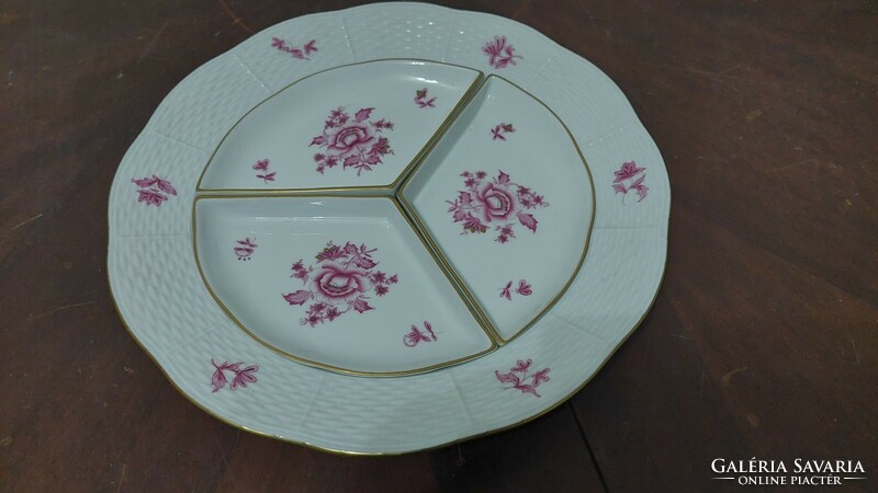 Herend Nanking patterned split tray