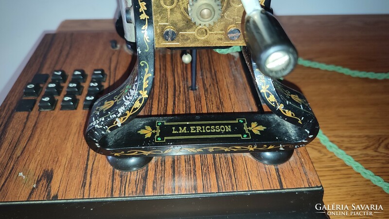 L.M. ERICSSON TAXEN TACSKÓ daschund csontváz asztali telefon 100 éves JUBILEUMI kiadás