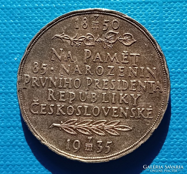 Tomas Masaryk Czechoslovak Memorial Medal