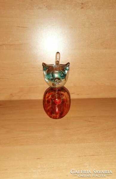 Murano glass cat - 12 cm high