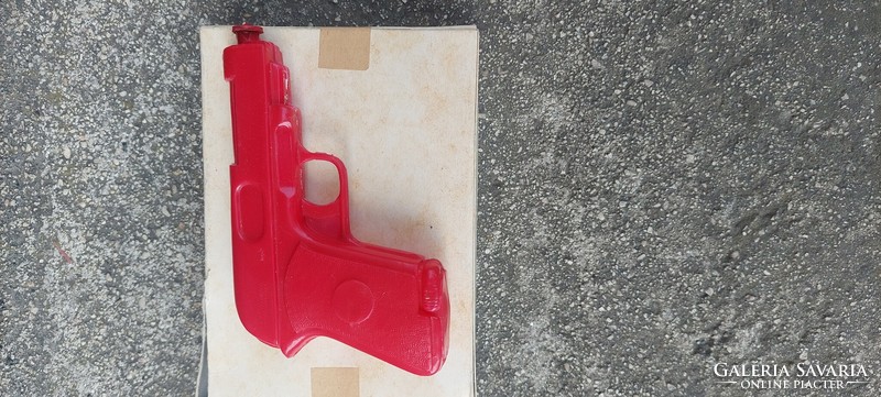 Retro water pistol in original box