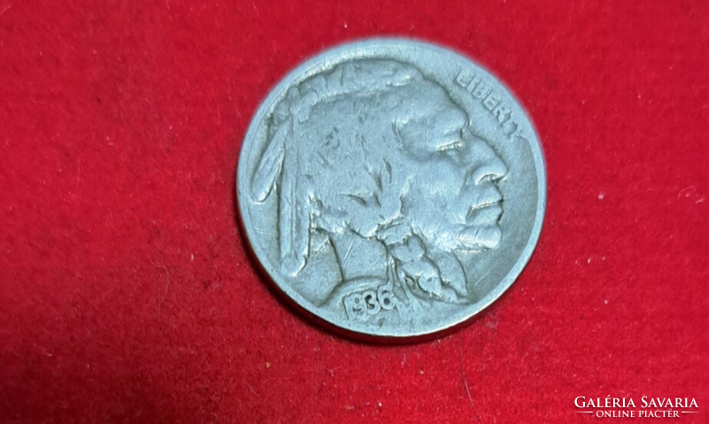 1936. Buffalo/Indian head nickel 5 cents usa (2017)