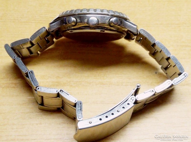 WEST Quartz chronograph watch férfi karóra, szép állapotban, használatra, vagy gyűjteménybe