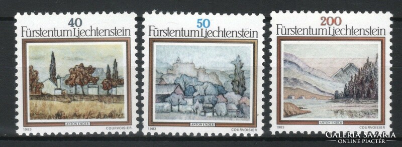 Liechtenstein  0443 Mi 821-823 postatiszta         4,00 Euró