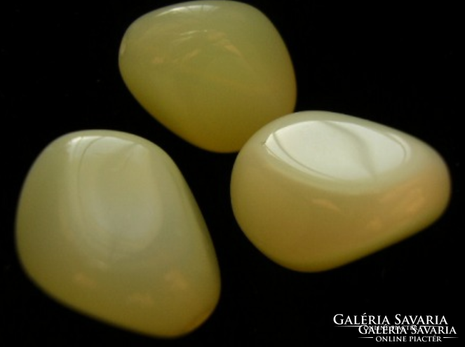 Opalite silk yellow earrings with hooks