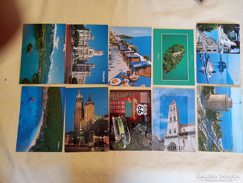 Postcard 02 cities 100 pcs written together