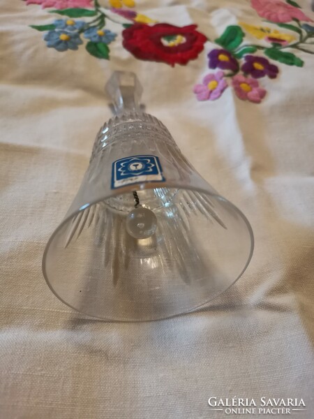 Crystal glass bell