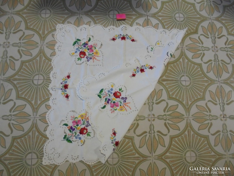 Kalocsai embroidered tablecloth, tablecloth - hand embroidery