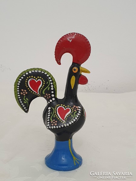 Portuguese rooster hand painted