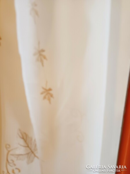 Elegant embroidered curtain