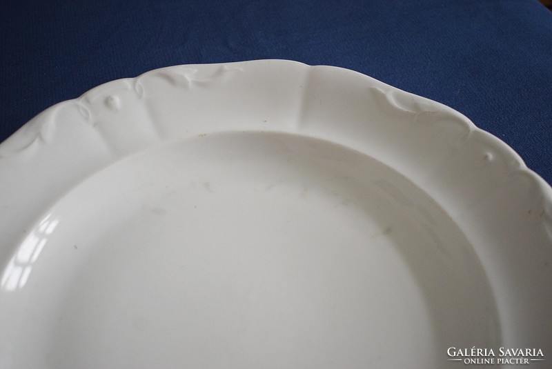 Epiag white porcelain, cake plate, cake plate, 32.3 x 5 cm