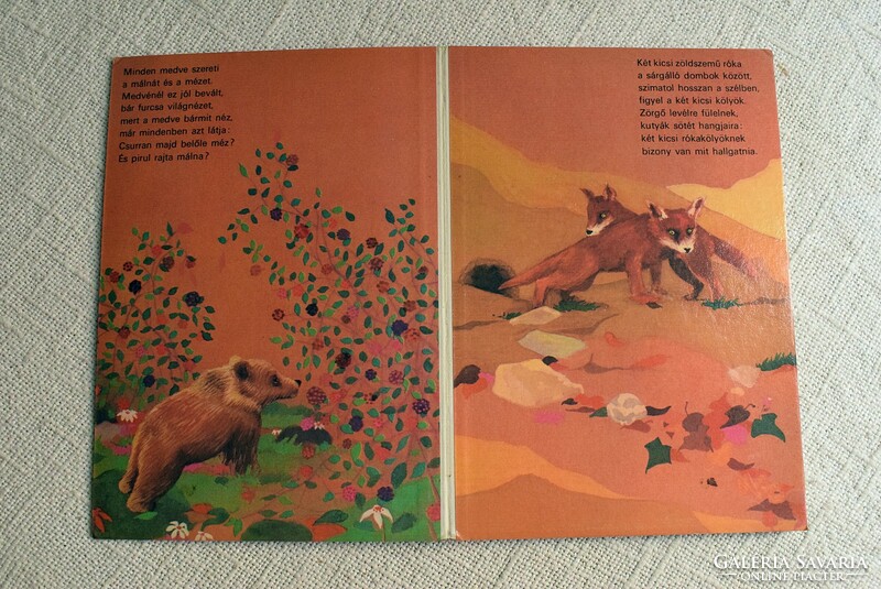 Állat - élet - képek mesekönyv , Horgas Béla , Balogh István Péter Móra 1981