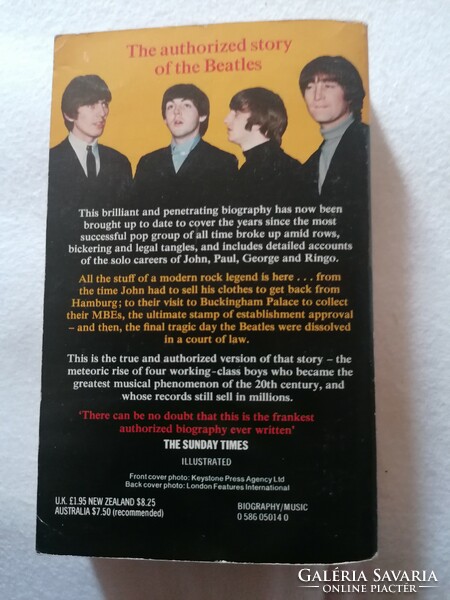 Hunter Davies: The Beatles: The Authorized Biography  1978.