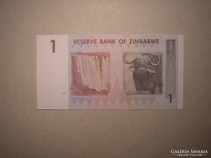 Zimbabwe - 1 Dollar 2007 UNC