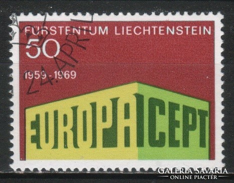 Liechtenstein  0424 Mi 507        0,50 Euró
