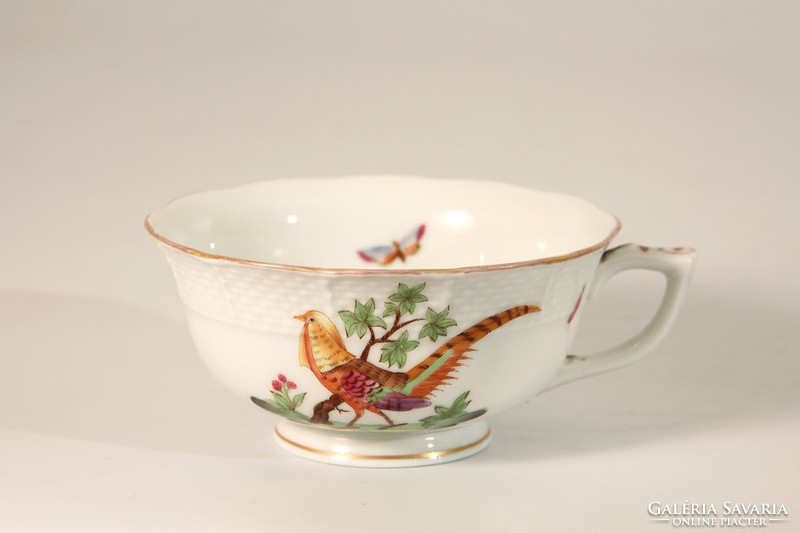 Antique Herend pheasant pattern tea cup 1943. | Pheasant bird cup