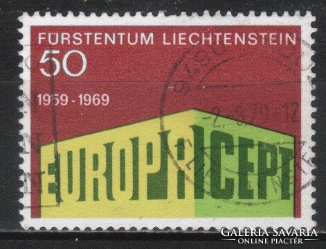 Liechtenstein  0423 Mi 507        0,50 Euró