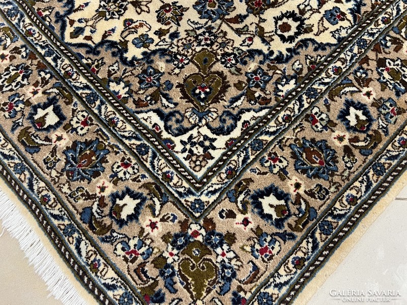 3526 Iráni Nain kézi csomó gyapjú perzsa szőnyeg 149X243CM INGYEN FUTÁR