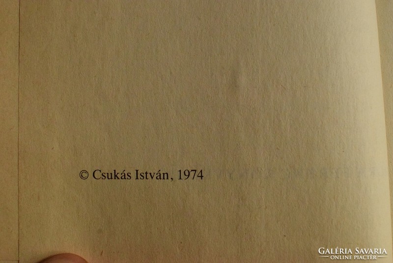 The winter cricket fairy tale book, István Csukás, Móra, 1988