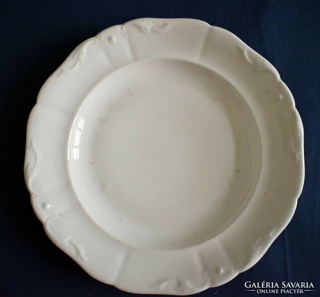 Epiag white porcelain, cake plate, cake plate, 32.3 x 5 cm