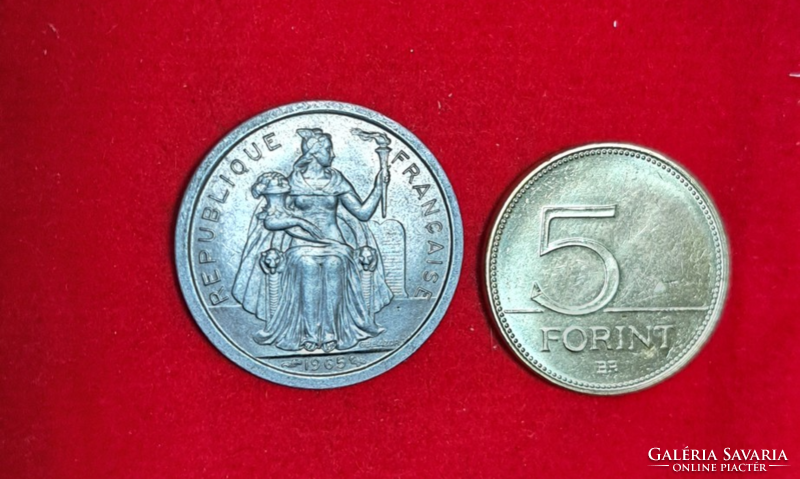 FRANCIA POLINÉZIA 1 FRANK 1965 (2024)