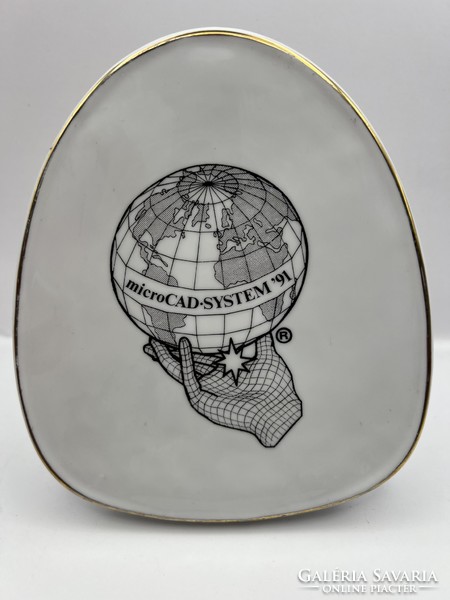 Hollóháza porcelain distal, size 14x17x6 cm. 4898