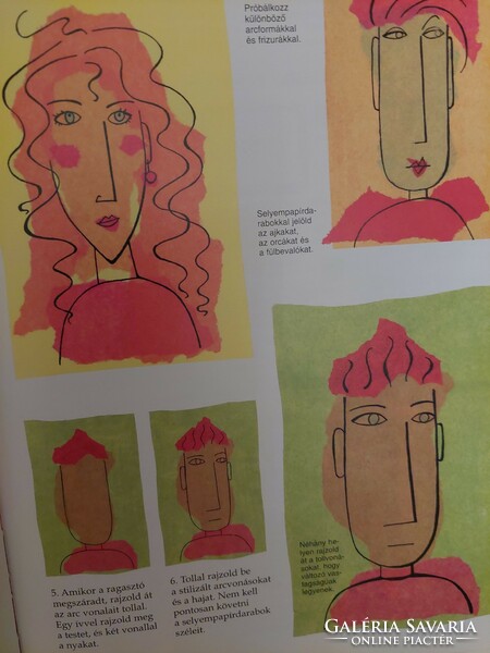 Rosie Dickins: Rajzoljunk arcokat! Lépésről lépésre. Nagy méretű könyv (Akár ingyenes szállítással)