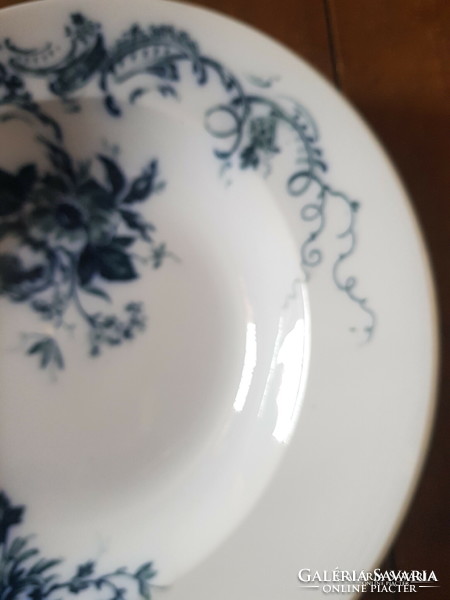 Antique villeroy and boch deep plate plate