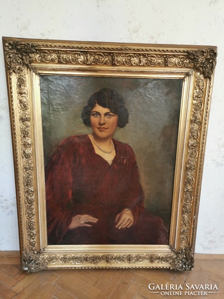Female portrait of Miklós Mihálovics