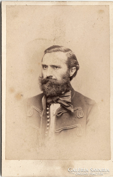 Self-portrait of the photographer János Tiedge (1819-1888), approx. 1864