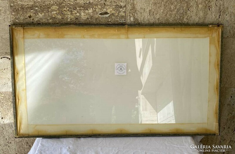 Cheetah poster with glazed frame 75*40 cm