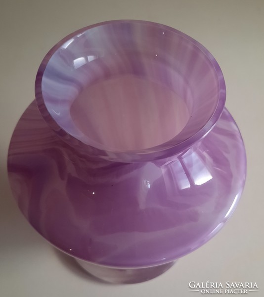 Murano retro multilayer blown glass vase