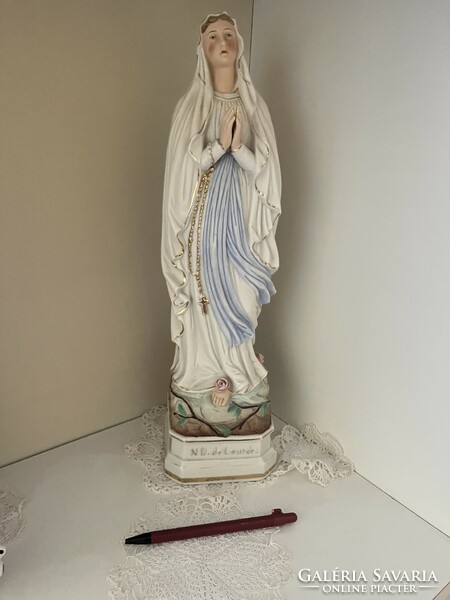 Antik Szűz Maria (ND. de Lourdes) szobor
