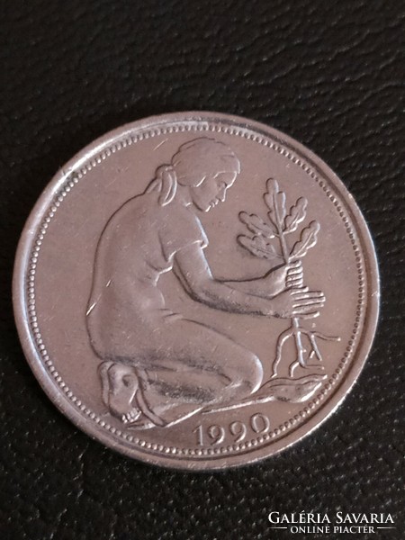 50 pfennig 1990 D - Németország